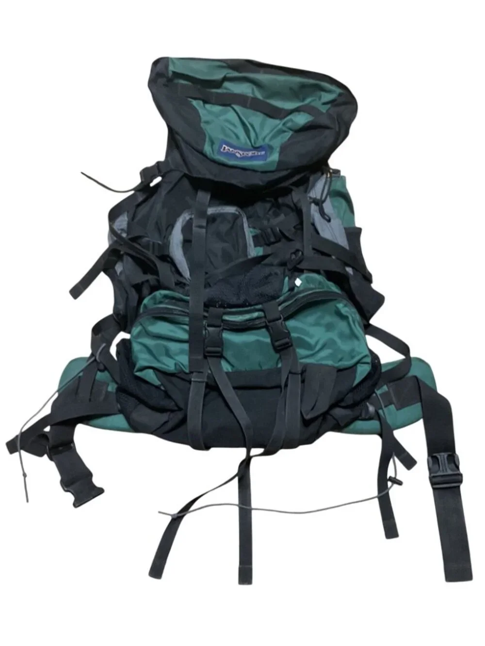 Jansport Rockies Large Hiking Backpack Green/Black Outdoor Gear Internal Frame